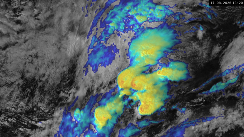 ČHMÚ spustil novou družicovou prohlížečku! Nabízí více možností a lépe funguje i v mobilu