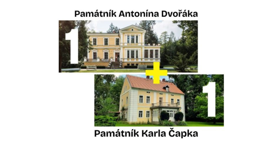 Kulturní jízda pro každého výletníka Čapka i Dvořáka za cenu jedné vstupenky