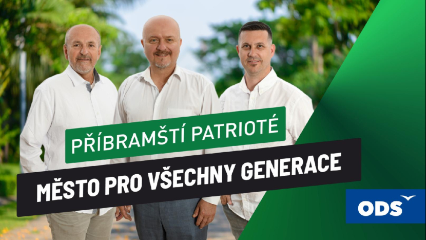 Kdo chce město pro všechny generace? Příbramští patrioti vstupují do voleb