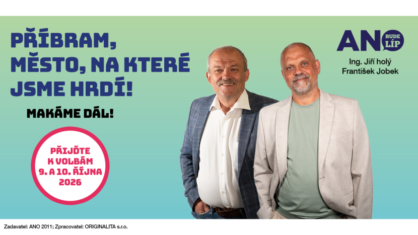 ANO představuje dvojici kandidátů do voleb: Jiří Holý a František Jobek