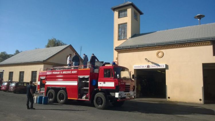 Dobrovolní hasiči z Březových Hor jsou ve finále ankety Dobrovolný hasič roku
