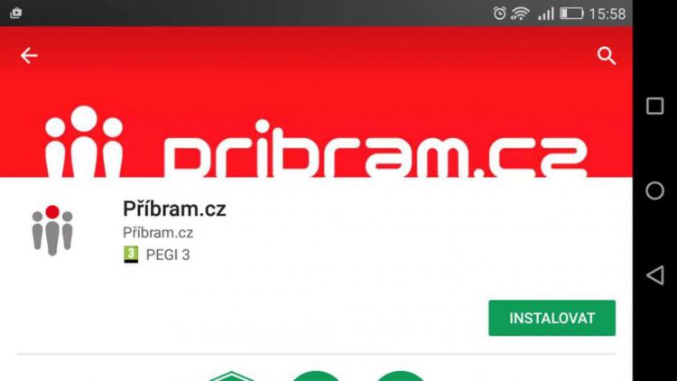 Máme pro vás první dárek: Pribram.cz i na Androidu