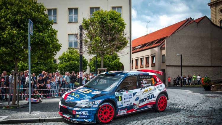 V silné konkurenci na Rally Bohemia vybojoval Jan Černý třetí místo