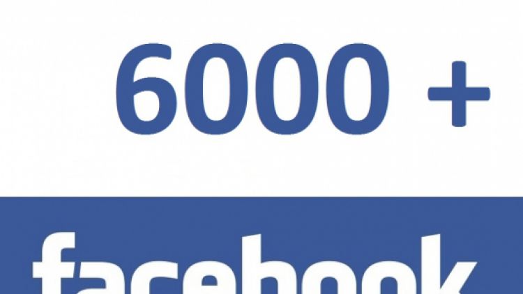 Na Facebooku nám fandí již 6000 lidí. Děkujeme