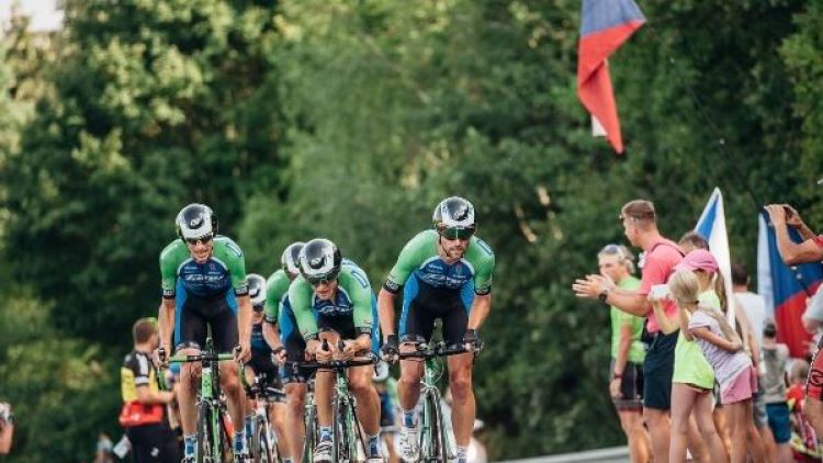 Czech Cycling Tour byl pro příbramské cyklisty ve znamení defektů