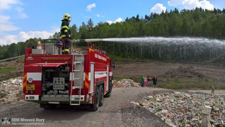 Podpořte hasiče z Březových Hor v anketě Dobrovolní hasiči roku