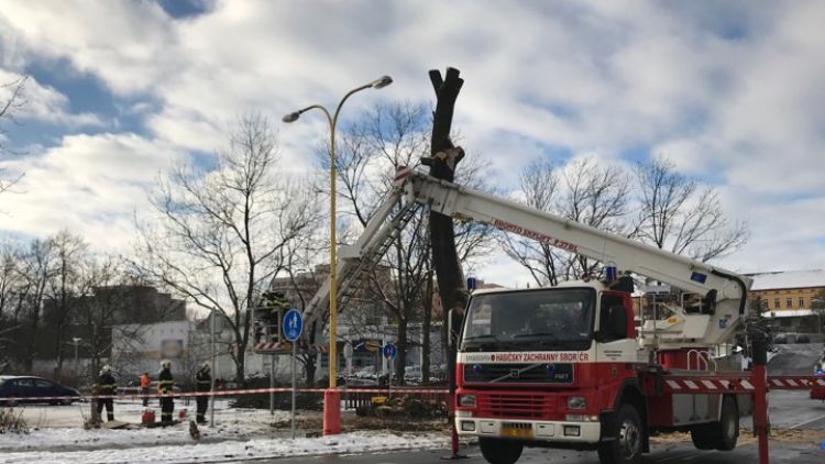 Aktuálně: Obousměrná uzavírka ulice Špitálská komplikuje dopravu v centru Příbrami