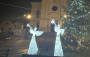Vandalismus v Příbrami: Zničené i ukradené adventní dekorace, světelný beránek za 40 tisíc je pryč