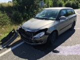 Na Evropské došlo k dopravní nehodě, vozidla omezují průjezd křižovatkou