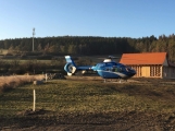Aktuálně: K vážně zraněnému motorkáři byl povolán záchranářský vrtulník