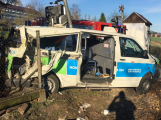 Policisté vyšetřující nehodu sanitky v Čenkově čekají na posudky