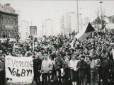 Pochod svobody Příbram - Památník Vojna připomene události roku 1989