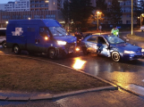 Dopravní nehoda omezila provoz v ulici Karla Kryla