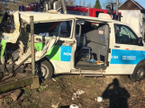 Soud uložil podmínku řidiči sanitky za nehodu v Čenkově