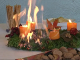 Hasiči varují: Požár od adventního věnce mohou způsobit i děti či kočky