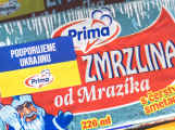 Ruská zmrzlina značky Prima se kvůli invazi přejmenuje na Ukrajinskou zmrzlinu