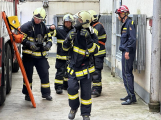 Video: Vodní elektrárna Orlík prověřila hasiče, cvičili zásah u požáru turbíny
