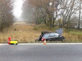 Hromadná nehoda uzavřela silnici u Chraštic