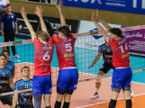 Extraliga volejbalu: Příbram padla s Kladnem 0:3, fanoušci byli slyšet