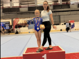 Z Příbrami až na vrchol. Petra Škopková je mistryní České republiky ve sportovní gymnastice