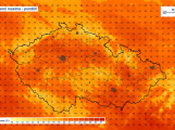 Počasí nabere letní obrátky. Po deštivém začátku týdne se začne oteplovat až k 30 °C