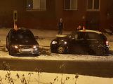 Policisté prošetřují nehodu v ulici Edvarda Beneše