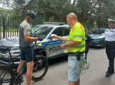 Helma může zachránit život! Policisté na Příbramsku kontrolovali cyklisty