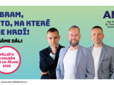 ANO Příbram (číslo 9) představuje kandidáty Tomáše Voborského, Pavla Špetu a Tomáše Dvořáčka
