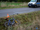 Slunečná neděle vytáhla cyklisty na silnice: Na Příbramsku došlo téměř ve stejný moment ke dvěma nehodám