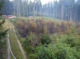 U Kozárovic na Příbramsku hořelo v lesní školce