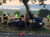 U vážné nehody u Bubovic zasahuje vrtulník
