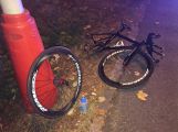 Ve Školní ulici došlo ke střetu vozidla s cyklistou