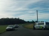Nehoda dvou vozů u Třebska blokuje jízdní pruh