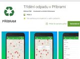 Příbram má mobilní aplikaci, pomůže s tříděním odpadu