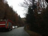 Pozor u Solenic, hasiči likvidují dopravní nehodu