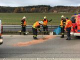 Tragédie na D4: Chodce na dálnici srazilo auto, byl na místě mrtvý