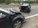 Aktuálně: Na dálnici D4 vážná nehoda se zraněním