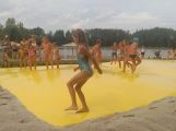 Na Nováku děti mohou otestovat dvě velké vzduchové trampolíny