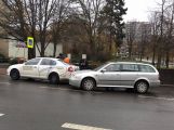 V ulici Čs. armády došlo ke střetu dvou vozů