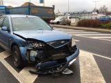 Aktuálně: Na Evropské ulici v Příbrami došlo ke střetu dvou vozidel