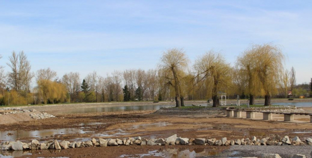 Litorální pásmo na Nováku bude obohaceno i o zábavně naučný prvek