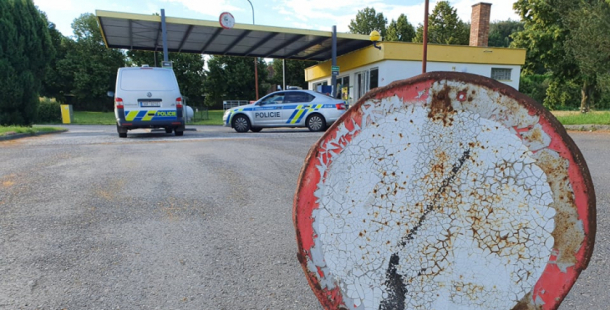 Zloději v noci vykradli čerpací stanici v Krásné Hoře nad Vltavou, na místě jsou kriminalisté