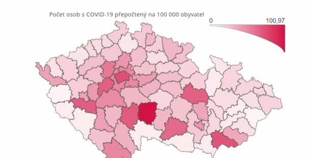 V ČR opět přibylo přes 500 případů za den