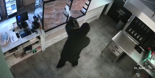 Policie zveřejnila video zachycující pachatele, který zapálil pizzerii v Příbrami