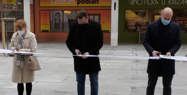 Rekonstrukce pěší zóny Cíl je v cíli