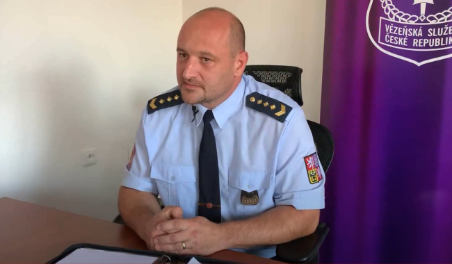 Ředitel příbramské věznice Petr Červený byl jmenován do hodnosti brigádního generála