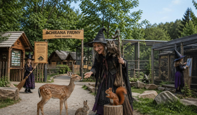 Den čar a kouzel v Hrachově: Záchranná stanice ožije magií a dobrodružstvím