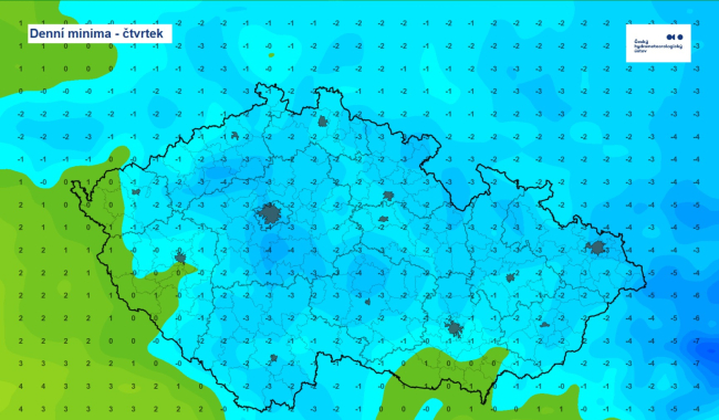 Mrazy v následujících dnech ohrozí ovocné stromy i zemědělské plodiny