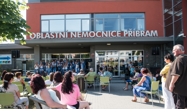 Nemocnice zve na tradiční gospelový koncert. Maranatha Gospel Choir vystoupí v Příbrami už 3. června