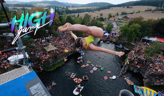 Hřiměždice znovu ovládne adrenalin. Highjump letos přiveze evropskou špičku i rekordmana světa